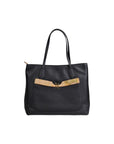 Alviero Martini Prima Classe Black Polyethylene Handbag