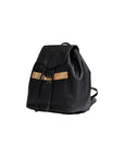 Alviero Martini Prima Classe Black Polyethylene Backpack