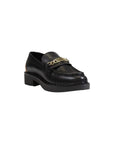 Alviero Martini Prima Classe Black Leather Flat Shoe