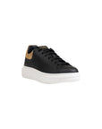 Alviero Martini Prima Classe Black Leather Sneaker