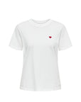 Jacqueline De Yong White Cotton Tops & T-Shirt