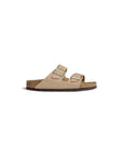 Birkenstock Beige Leather Leather Sandal