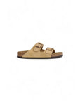 Birkenstock Beige Suede Leather Sandal