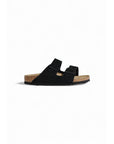 Birkenstock Black Suede Leather Sandal