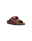 Birkenstock Pink Leather Leather Sandal