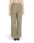 Morgan De Toi Green Cotton Jeans & Pant