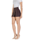 Jacqueline De Yong Brown Polyester Skirt