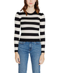 Jacqueline De Yong Black Viscose Tops & T-Shirt