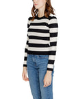 Jacqueline De Yong Black Viscose Tops & T-Shirt