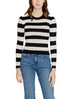 Jacqueline De Yong Black Viscose Tops & T-Shirt