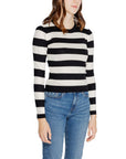 Jacqueline De Yong Black Viscose Tops & T-Shirt