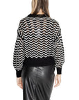 Jacqueline De Yong Black Acrylic Sweater