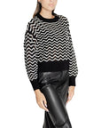 Jacqueline De Yong Black Acrylic Sweater