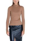 Jacqueline De Yong Brown Viscose Tops & T-Shirt