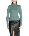Jacqueline De Yong Turquoise Viscose Tops & T-Shirt