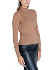 Jacqueline De Yong Brown Viscose Tops & T-Shirt