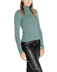 Jacqueline De Yong Turquoise Viscose Tops & T-Shirt