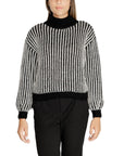 Jacqueline De Yong Black Polyester Sweater