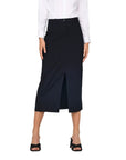 Jacqueline De Yong Gray Polyester Skirt