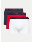 Emporio Armani Underwear Red Cotton Underwear