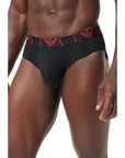 Emporio Armani Underwear Red Cotton Underwear