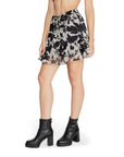Jacqueline De Yong Black Polyester Polyester Skirt