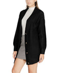 Jacqueline De Yong Black Polyester Sweater