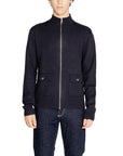 Hamaki-Ho Blue Wool Cardigan