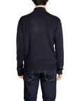 Hamaki-Ho Blue Wool Cardigan