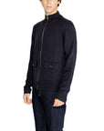 Hamaki-Ho Blue Wool Cardigan