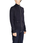Hamaki-Ho Blue Wool Cardigan