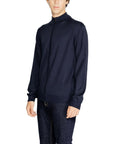 Hamaki-Ho Blue Viscose Cardigan