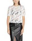 Morgan De Toi White Polyester Tops & T-Shirt