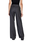 Morgan De Toi Gray Polyester Jeans & Pant