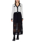 Morgan De Toi Black Polyester Skirt