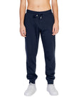 Emporio Armani Underwear Blue Cotton Jeans & Pant