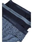 Emporio Armani Underwear Blue Polyester Underwear