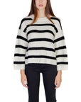 Jacqueline De Yong Cream Acrylic Sweater
