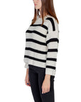 Jacqueline De Yong Cream Acrylic Sweater