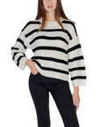 Jacqueline De Yong Cream Acrylic Sweater