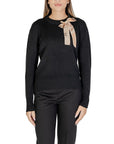 Alviero Martini Prima Classe Black Polyester Sweater