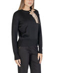 Alviero Martini Prima Classe Black Polyester Sweater