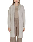 Morgan De Toi Beige Polyester Cardigan