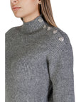 Morgan De Toi Gray Polyester Sweater