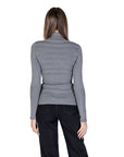 Morgan De Toi Gray Viscose Sweater