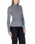 Morgan De Toi Gray Viscose Sweater