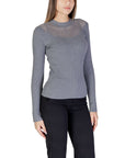 Morgan De Toi Gray Viscose Tops & T-Shirt