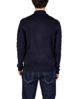 Hamaki-Ho Blue Acrylic Cardigan