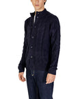 Hamaki-Ho Blue Acrylic Cardigan