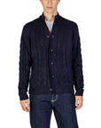 Hamaki-Ho Blue Acrylic Cardigan